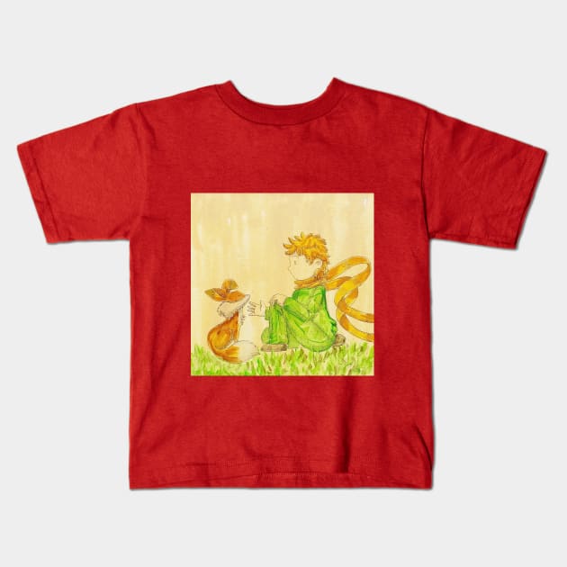 Le Petit Prince Kids T-Shirt by Polette Color